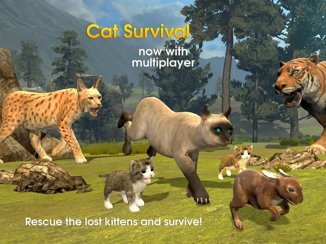 Cat Survival Simulator iPad  Ekran Görüntüleri