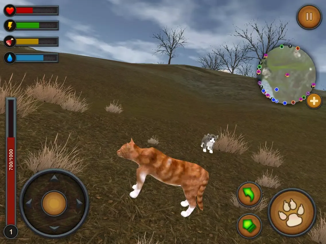 Cat Survival Simulator iPad  Ekran Görüntüleri