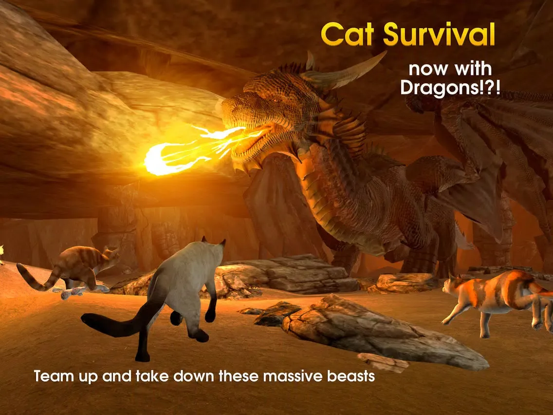 Cat Survival Simulator iPad  Ekran Görüntüleri