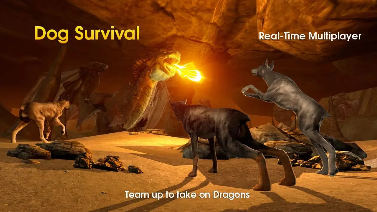 Capturas de tela do Dog Survival Simulator