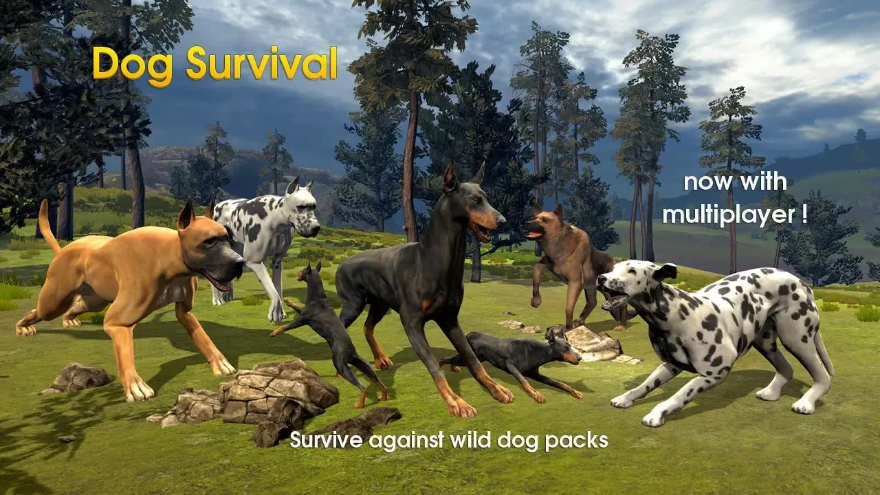 Capturas de tela do Dog Survival Simulator