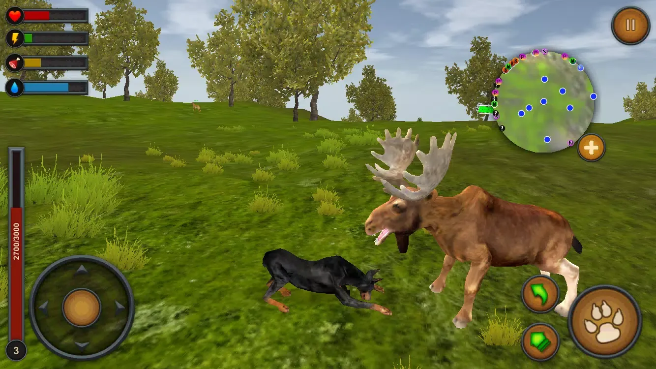 Capturas de tela do Dog Survival Simulator