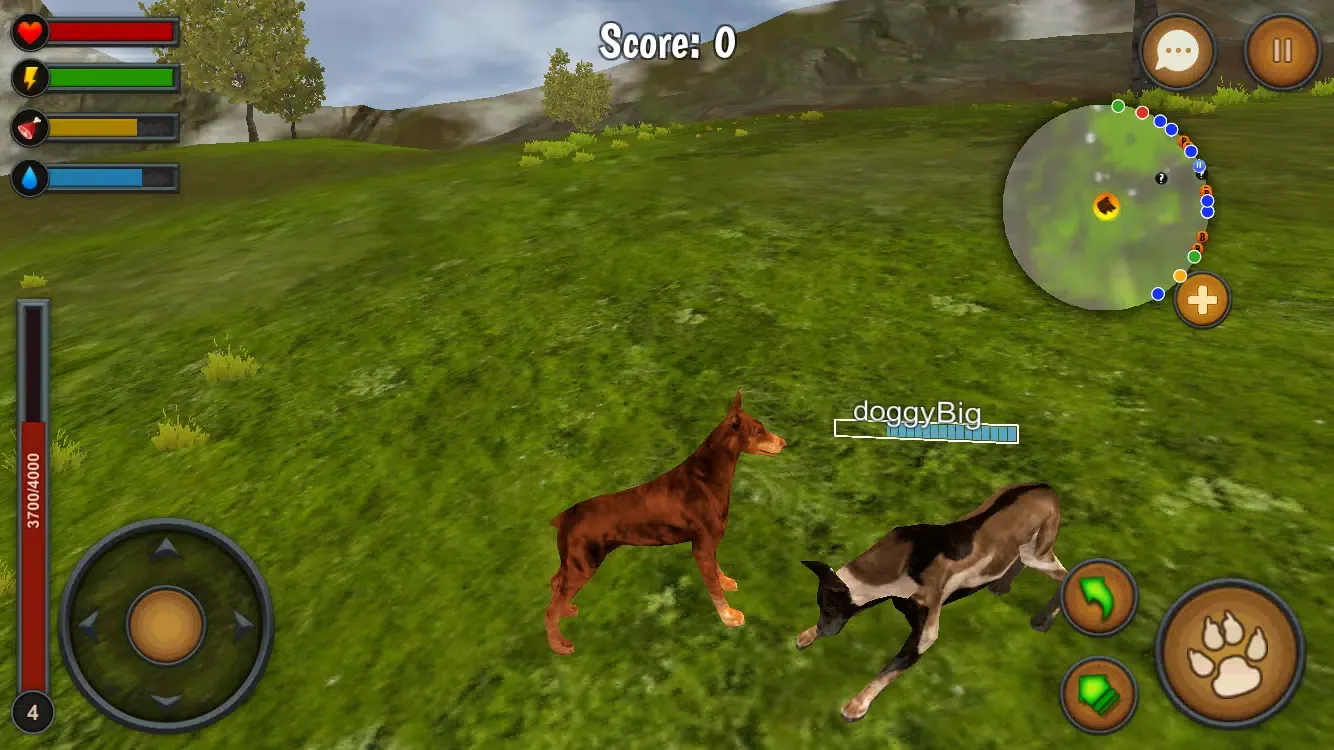 Capturas de tela do Dog Survival Simulator