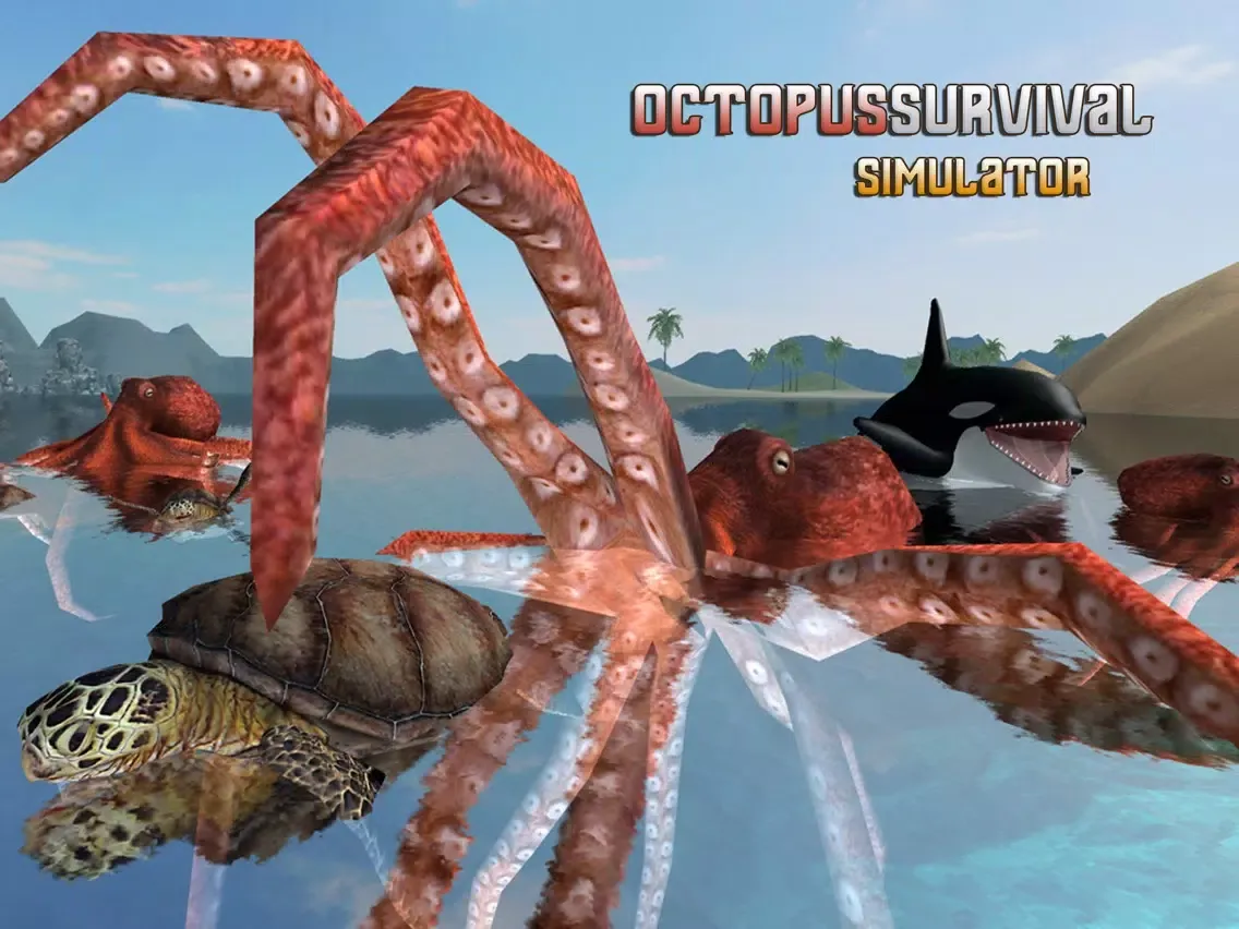 Ảnh chụp màn hình của Octopus Survival Simulator iPad 