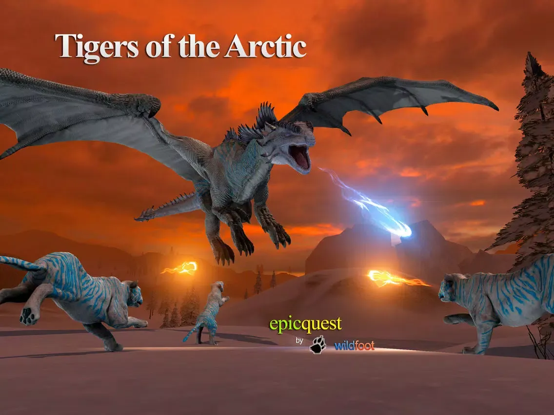Tigers of the Arctic iPad  Ekran Görüntüleri