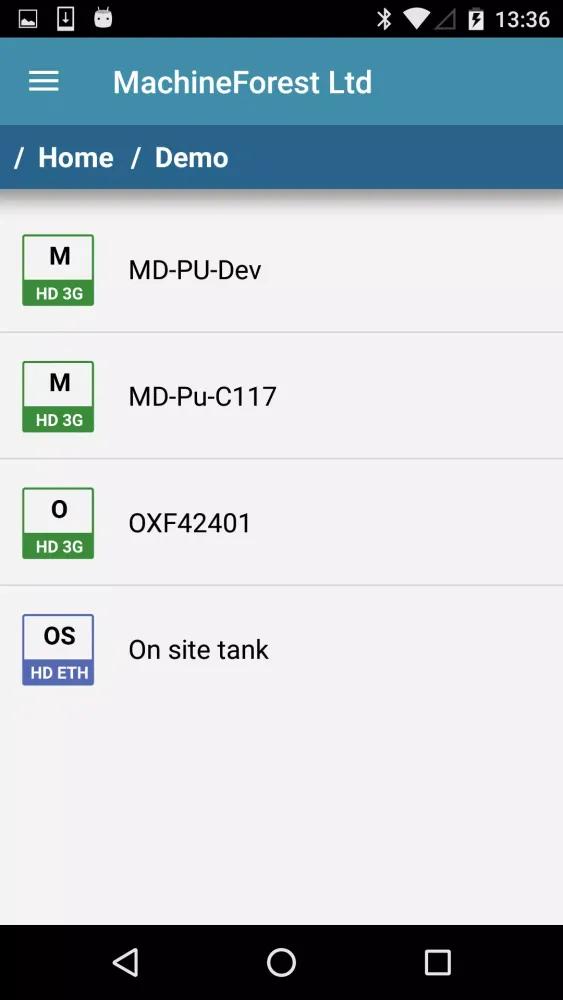 Capturas de pantalla de HyDip Device Manager