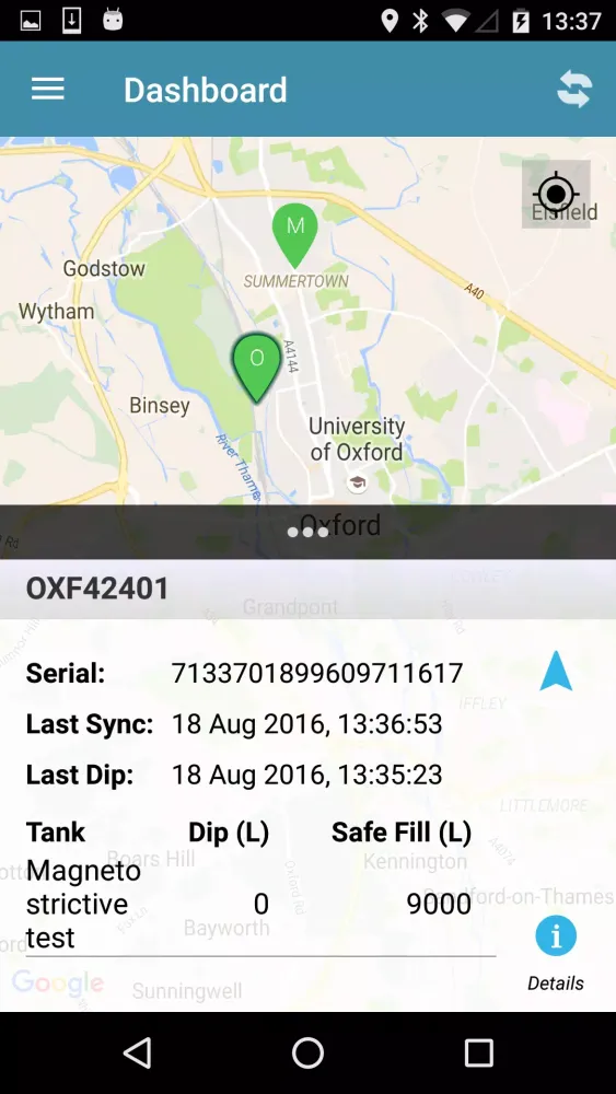 Capturas de pantalla de HyDip Device Manager