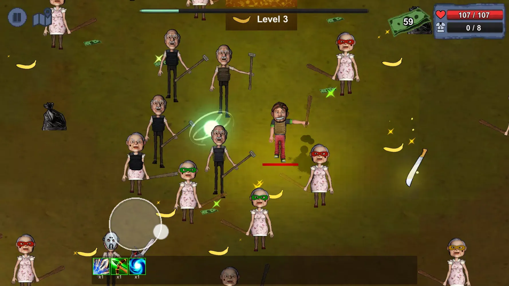 Grandpa & Granny Horror Battle स्क्रीनशॉट