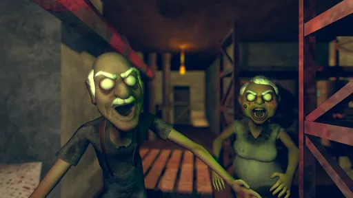 Captures d'écran de Granny and Grandpa 5: Origin