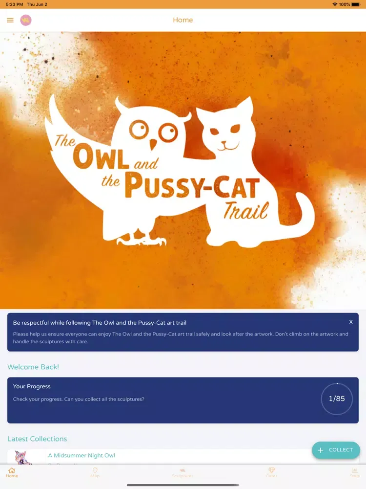 The Owl and the Pussycat iPad  스크린샷