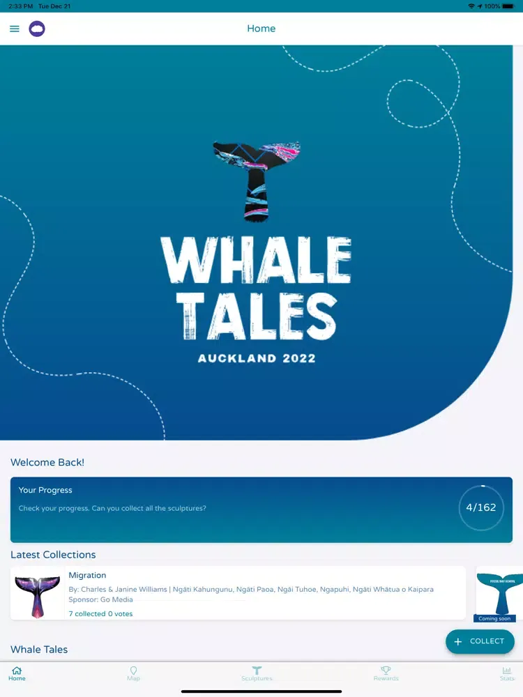 Whale Tales 2022 iPad  스크린샷
