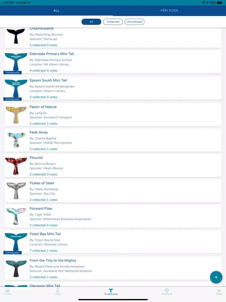 Whale Tales 2022 iPad  스크린샷