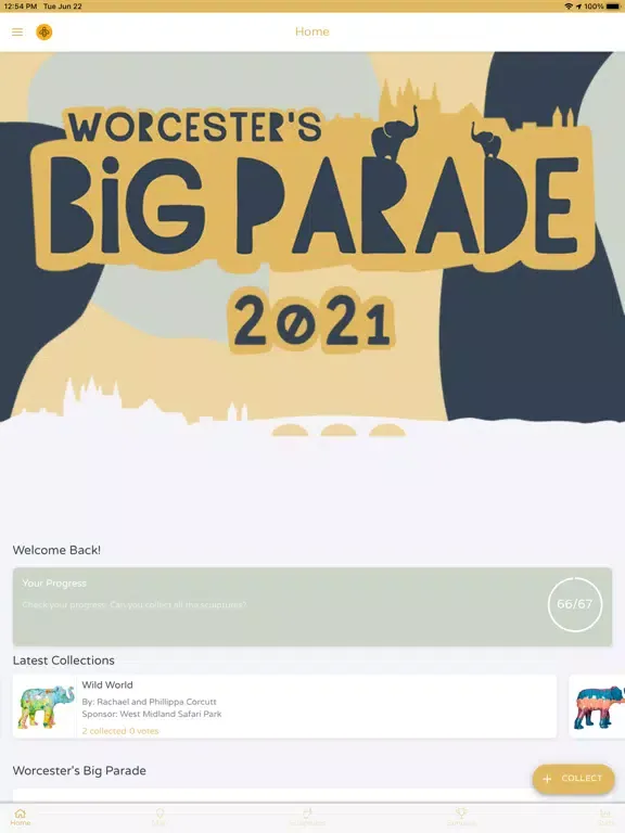 Captures d'écran de Worcester's Big Parade iPad 