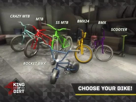 Capturas de pantalla de King Of Dirt BMX iPad 