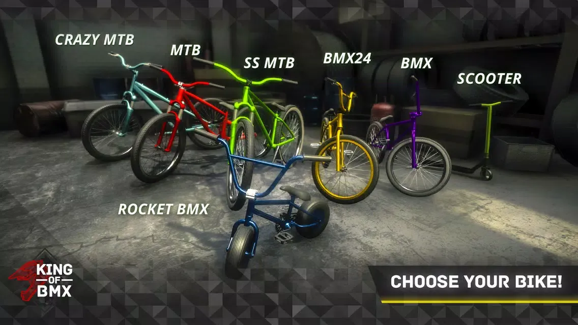 Tangkapan layar King Of BMX
