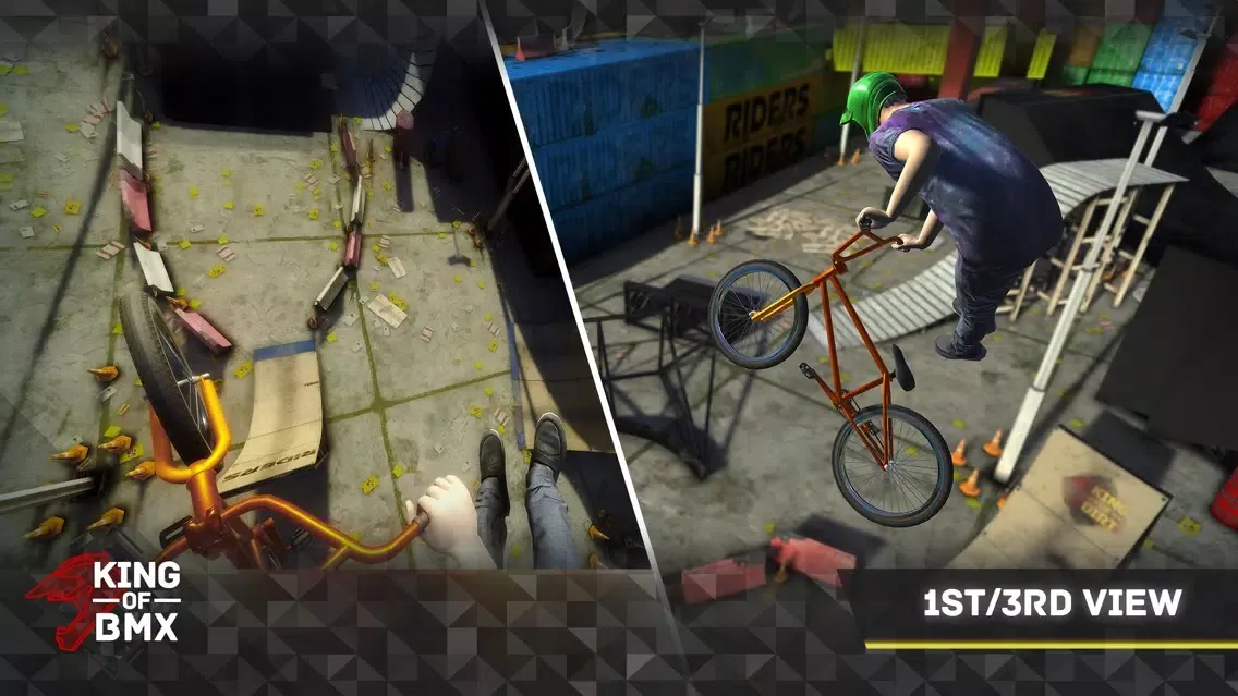 Tangkapan layar King Of BMX