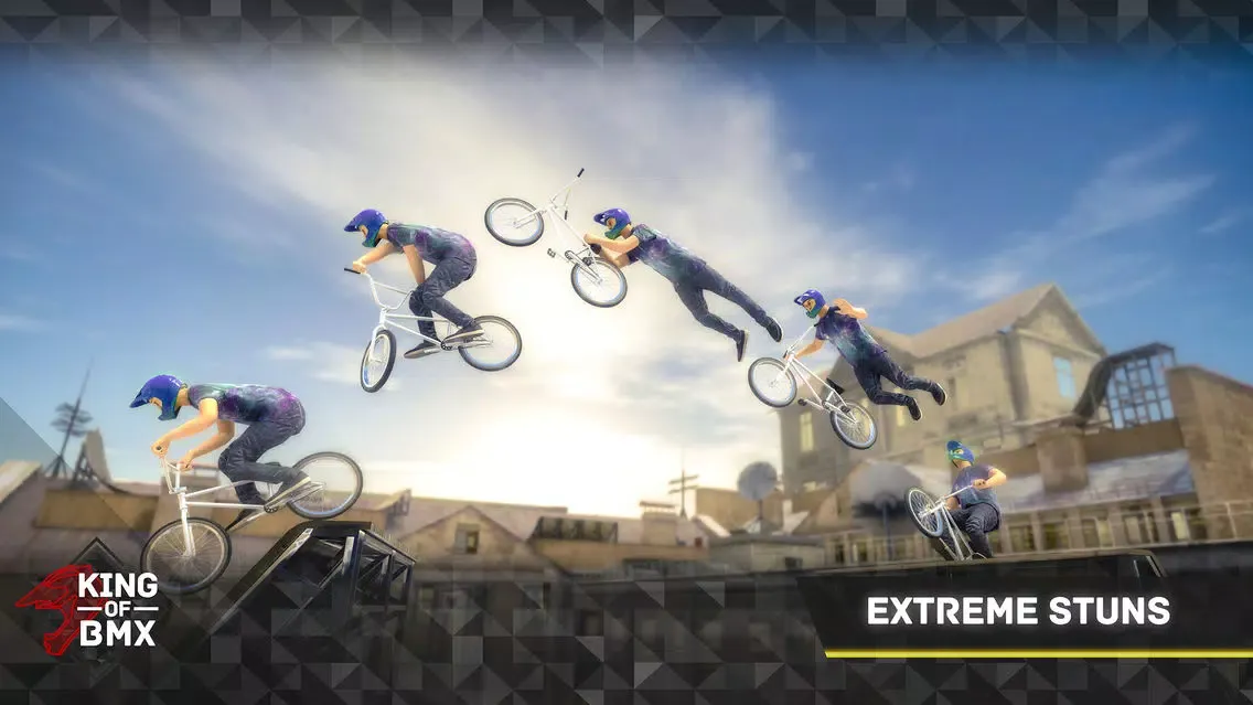 Tangkapan layar King Of BMX