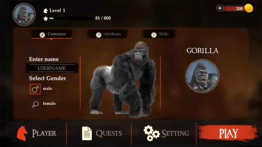 Скриншоты The Gorilla