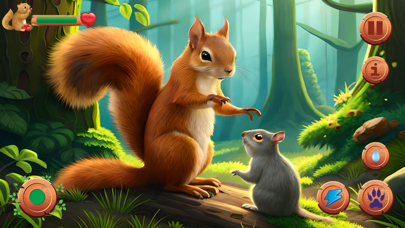 Flying Squirrel Animal Game 3D 스크린샷