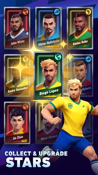 Capturas de tela do AFK Football: RPG Soccer Games