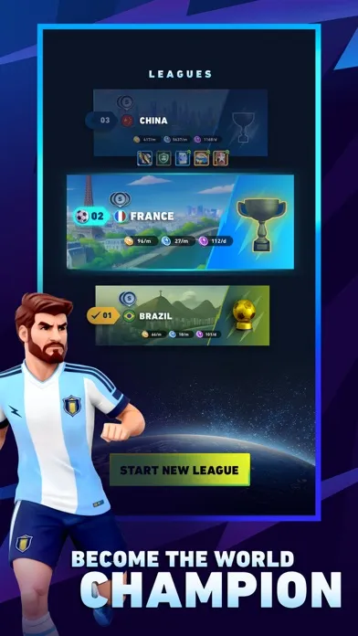 Capturas de tela do AFK Football: RPG Soccer Games