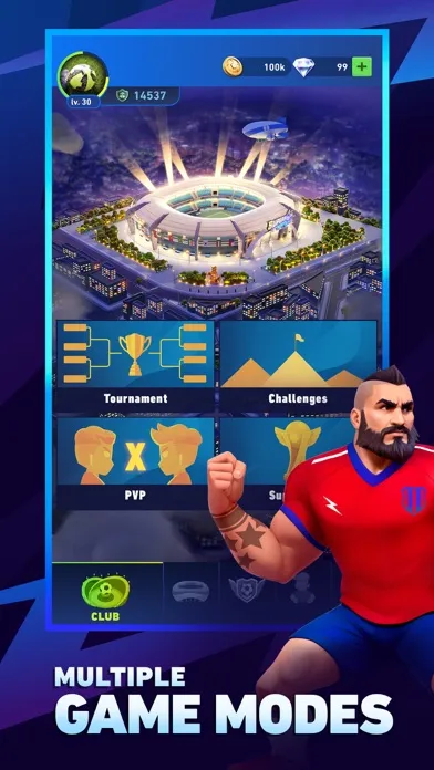 Capturas de tela do AFK Football: RPG Soccer Games