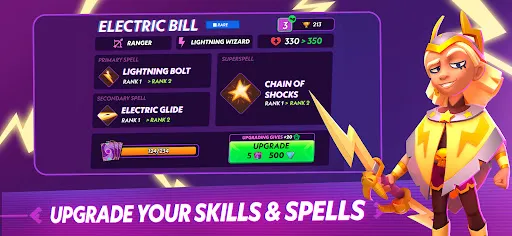 ภาพหน้าจอของ Greedy Wizards: Battle Games