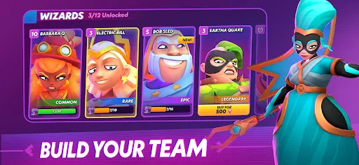 ภาพหน้าจอของ Greedy Wizards: Battle Games