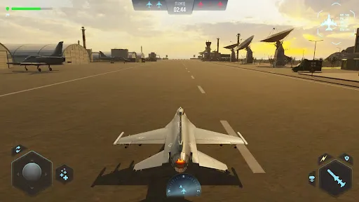 Tangkapan layar Sky Warriors: Airplane Games