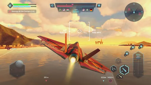 Tangkapan layar Sky Warriors: Airplane Games