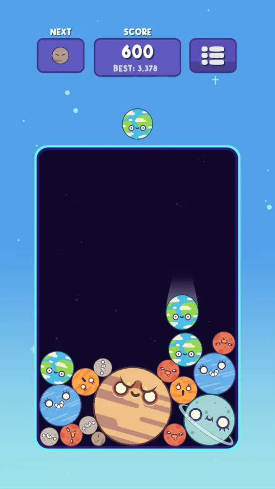 Ảnh chụp màn hình của Planets Merge