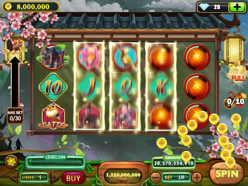 تصاویر Wonderland slots casino games iPad 