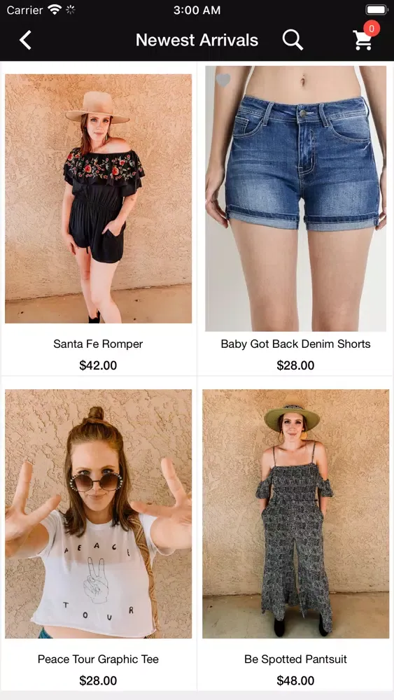 Capturas de tela do Wild Roots Style Co.