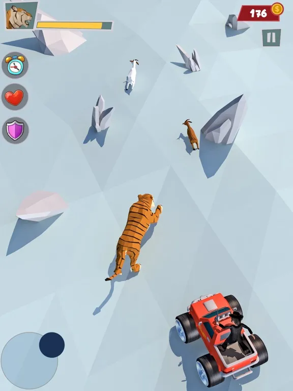 Captures d'écran de Wild Run Endless Survival game iPad 