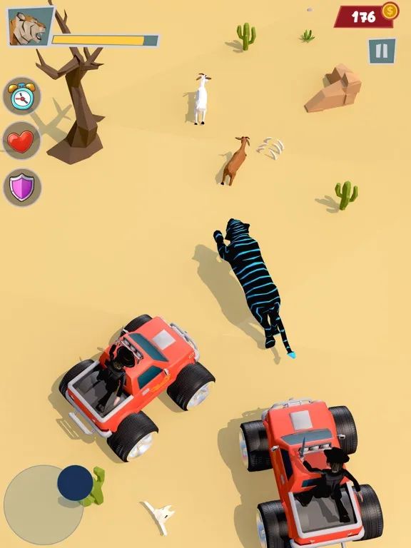 Captures d'écran de Wild Run Endless Survival game iPad 
