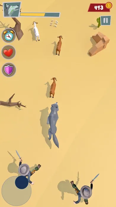 Captures d'écran de Wild Run Endless Survival game