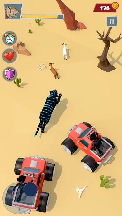Captures d'écran de Wild Run Endless Survival game