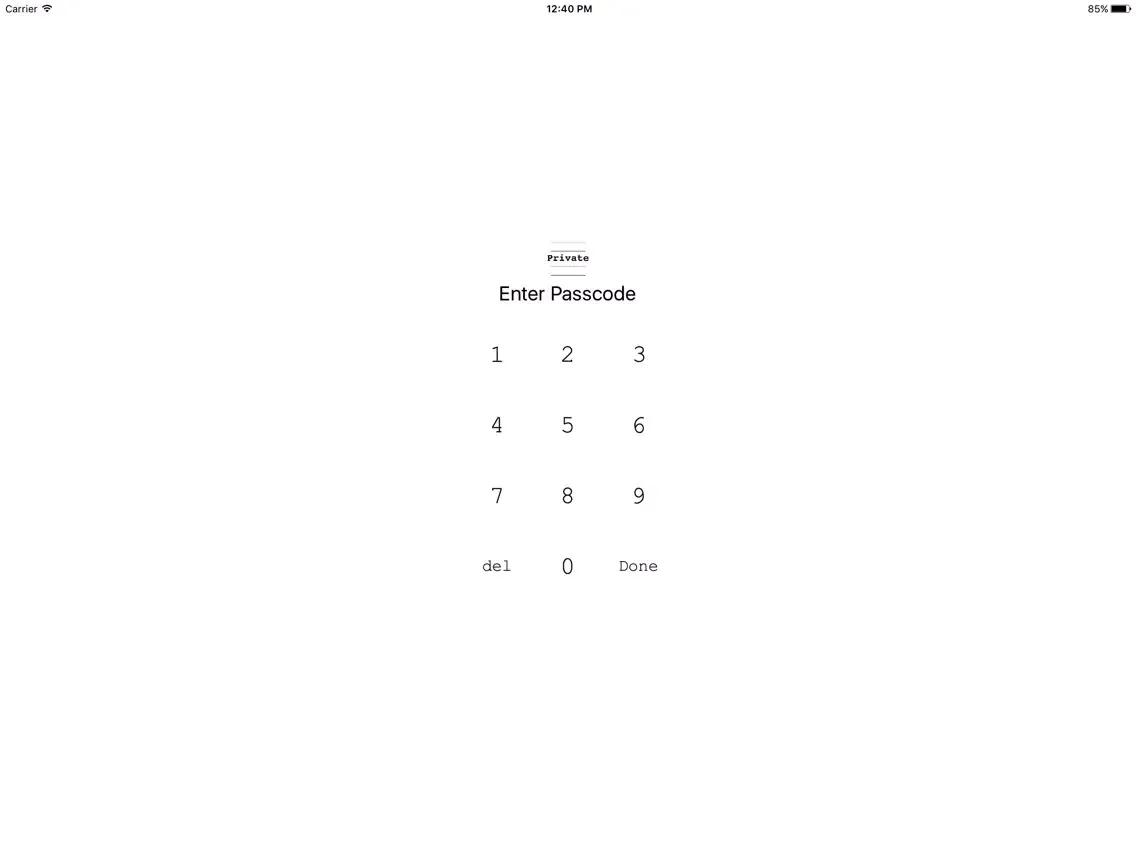 Private File Manager, Document and File Browser iPad Screenshots