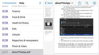 ภาพหน้าจอของ Private File Manager