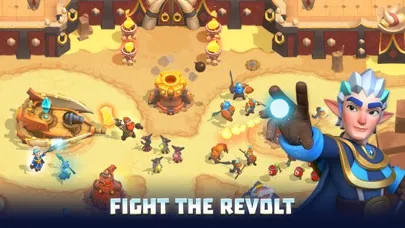 Wild Sky TD:Tower Defense Coop Ekran Görüntüleri