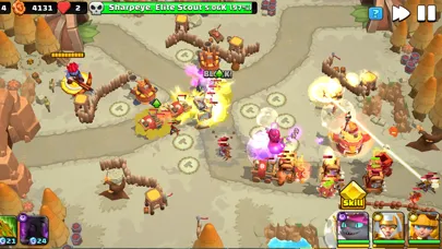 Wild Sky TD:Tower Defense Coop Ekran Görüntüleri