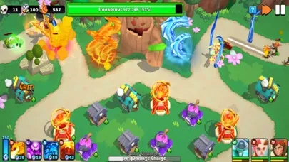 Wild Sky TD:Tower Defense Coop Ekran Görüntüleri