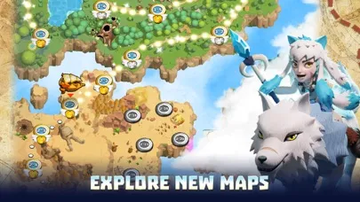 Wild Sky TD:Tower Defense Coop Ekran Görüntüleri