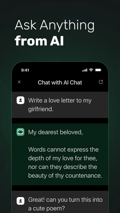 Ảnh chụp màn hình của AI Chat-AI Chatbot Assistant !