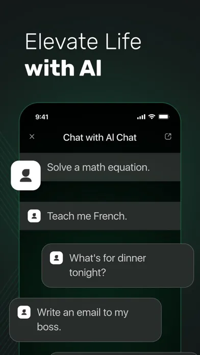 Ảnh chụp màn hình của AI Chat-AI Chatbot Assistant !