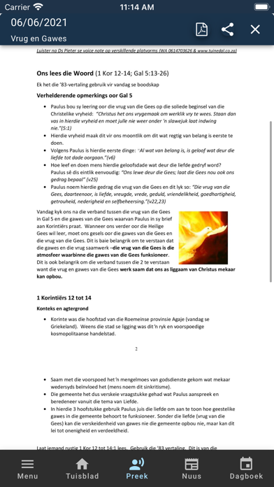 NG Kerk App 스크린샷