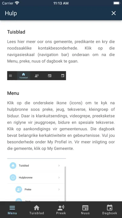 NG Kerk App应用截图