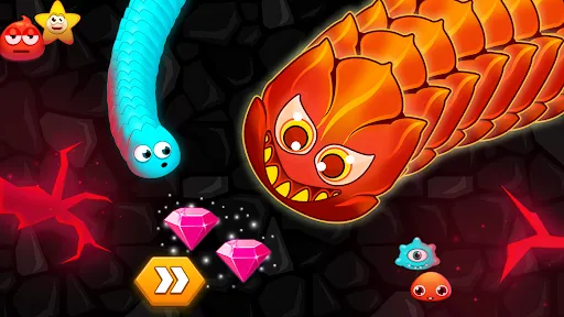 Worm Hunt - Snake game iO zone应用截图