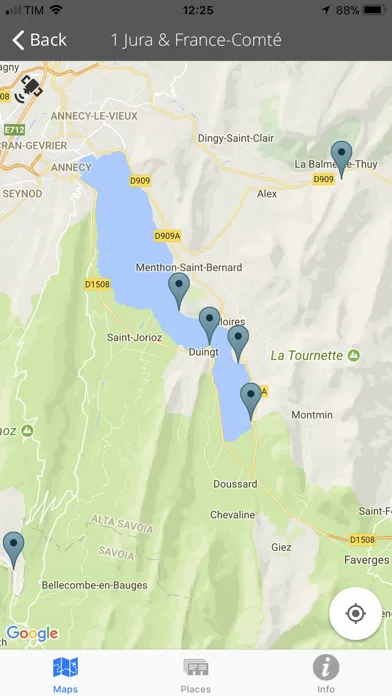 Screenshot di Baignades Sauvages France