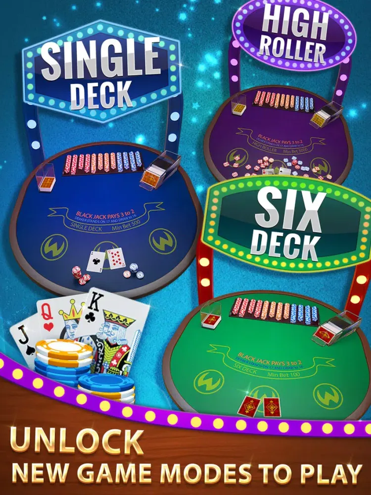 Tangkapan layar Blackjack Plus iPad 